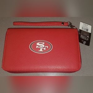 NFL San Francisco 49ers wallet NWT